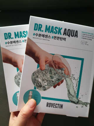 로벡틴 닥터 마스크 아쿠아 — 5점을 준 리뷰어가 2020년 3월 올린 사용 사진