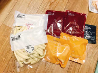 두번째 국떡 국가대표 떡볶이 1팩 + 영미칩 2봉 증정 — 4.83점을 준 리뷰어가 2019년 2월 올린 사용 사진