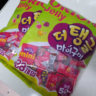 더 탱글 마이구미 38p 2봉지, 마이구미 2봉지 — 5점을 준 리뷰어가 2019년 12월 올린 사용 사진