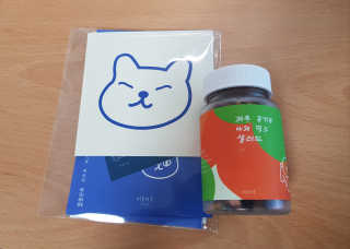 [어글어글] 반려견 친환경 간식 9종 세트 — 4점을 준 리뷰어가 2019년 6월 올린 사용 사진
