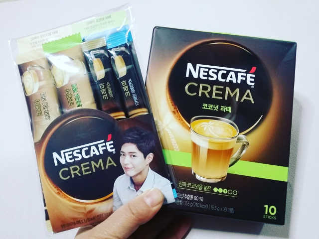 네스카페 크레마 코코넛라떼 리뷰 사진