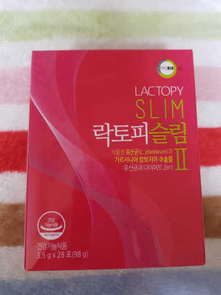 유산균하우스 락토피슬림2 — 5점을 준 리뷰어가 2019년 3월 올린 사용 사진