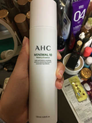 AHC 에이 에이치 씨 미니멀 10 워터리 에센스 — 5점을 준 리뷰어가 2018년 12월 올린 사용 사진