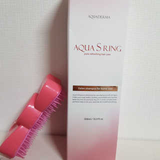 아쿠아큐링 아쿠아S링 퓨어리프레싱 헤어케어 500ml — 5점을 준 리뷰어가 2018년 7월 올린 사용 사진