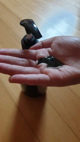 the naked object [탈모볼륨샴푸] 디블랙 팩 샴푸 — 5점을 준 리뷰어가 2020년 3월 올린 사용 사진