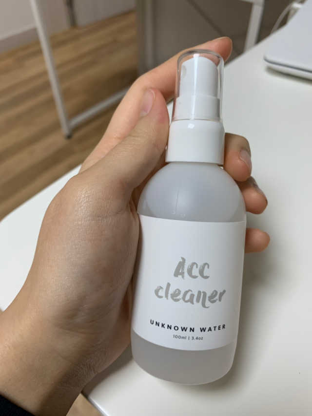 [악세서리 완벽세정] 언노운워터 ACC 클리너 풀패키지 리뷰 사진