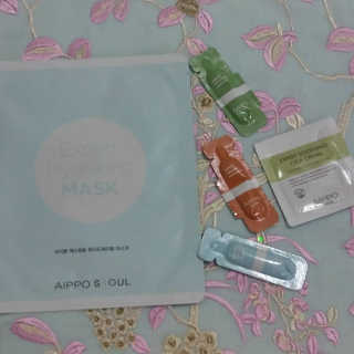 아이뽀 모든 피부 타입을위한 AIPPO Expert Hydrating Mask — 5점을 준 리뷰어가 2018년 3월 올린 사용 사진