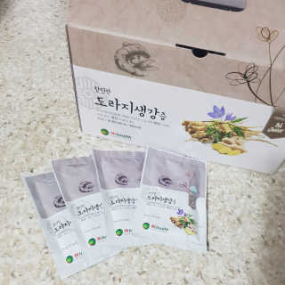 [하이헬스] 환절기에 좋은 참진한 도라지생강즙 30포 — 4점을 준 리뷰어가 2019년 11월 올린 사용 사진