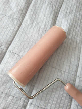 물로 씻어 쓰는 반영구 롤크리너 핸디 모노톤 에디션 — 4점을 준 리뷰어가 2019년 8월 올린 사용 사진