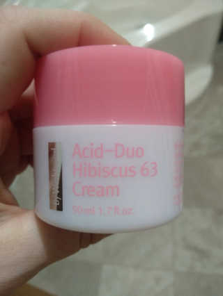 Wishtrend Acid-Duo 히비스커스 63 크림 — 4점을 준 리뷰어가 2019년 11월 올린 사용 사진