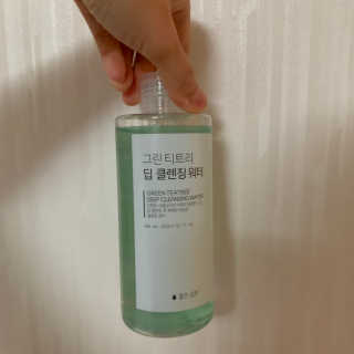 (주)에네스티 그린 티트리 딥 클렌징 워터 300ml — 3점을 준 리뷰어가 2019년 11월 올린 사용 사진