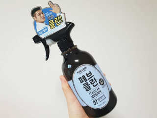 더블유드레스룸 페브클린 500ml — 4.83점을 준 리뷰어가 2018년 11월 올린 사용 사진