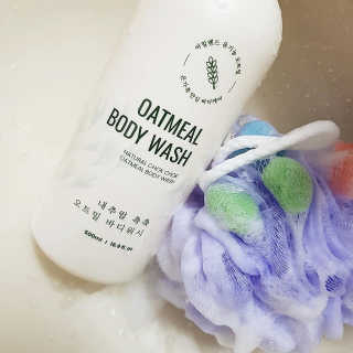 (주)에네스티 내추럴 촉촉  오트밀 바디워시 500ml — 5점을 준 리뷰어가 2020년 3월 올린 사용 사진