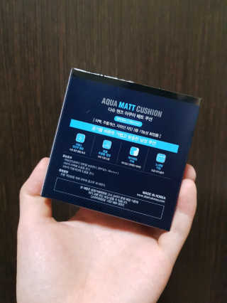 다슈코리아 다슈 맨즈 아쿠아 매트 쿠션 — 5점을 준 리뷰어가 2020년 1월 올린 사용 사진