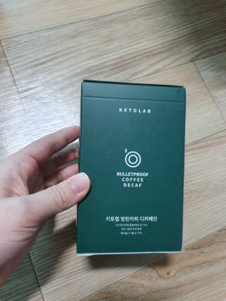 키토랩 방탄커피 디카페인 일주일용 — 3점을 준 리뷰어가 2019년 6월 올린 사용 사진