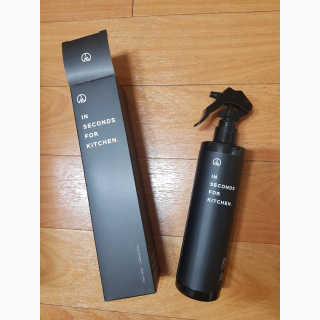 PEACE MOMENT 피스모먼트 인세컨즈포키친 320mL 천연살균소독제 — 5점을 준 리뷰어가 2019년 2월 올린 사용 사진