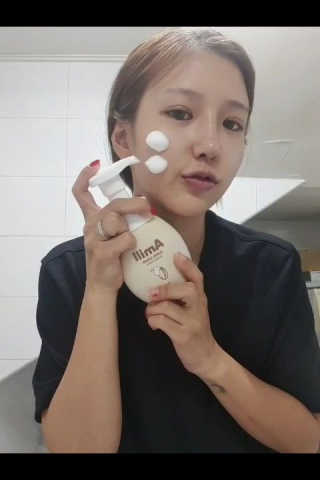 에이밀 슈퍼 그레인 버블 폼 200ml — 5점을 준 리뷰어가 2019년 9월 올린 사용 사진