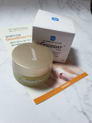 GoodDay Skincare GoodDay 강황 크림 — 4점을 준 리뷰어가 2019년 6월 올린 사용 사진