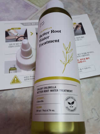 달리프 클로렐라 베러 루트 워터트리트먼트 200ml — 4.5점을 준 리뷰어가 2020년 1월 올린 사용 사진