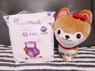 네추럴블라썸 NATURAL BLOSSOM 슈퍼 얇은 바지 기저귀 — 4.17점을 준 리뷰어가 2018년 11월 올린 사용 사진
