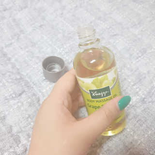 [크나이프] 그레이프씨드 슬리밍 마사지오일 100ml — 5점을 준 리뷰어가 2019년 8월 올린 사용 사진