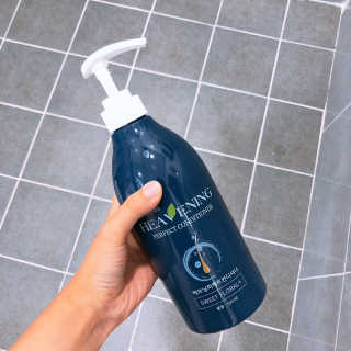 헤브닝 퍼펙트 컨디셔너 750ml — 5점을 준 리뷰어가 2019년 8월 올린 사용 사진