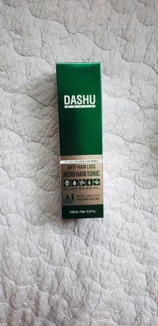 다슈코리아 다슈 데일리 안티 헤어로스 허브 헤어토닉 150ml — 5점을 준 리뷰어가 2019년 8월 올린 사용 사진