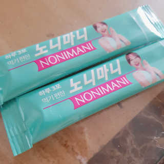 정찬우 꽐라만시 [띵보몰]건강환 습관 노니마니 스틱 1Box — 4.5점을 준 리뷰어가 2019년 6월 올린 사용 사진