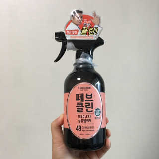 더블유드레스룸 페브클린 500ml — 5점을 준 리뷰어가 2018년 11월 올린 사용 사진