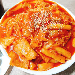 화곡미담 옛날 떡볶이 — 4점을 준 리뷰어가 2020년 3월 올린 사용 사진