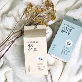 착한습관 귀리쉐이크와 서리태쉐이크 — 4.83점을 준 리뷰어가 2018년 8월 올린 사용 사진