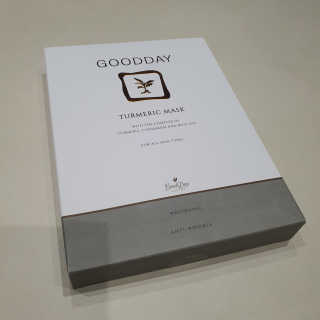 GoodDay Skincare GoodDay 강황 마스크 — 4점을 준 리뷰어가 2020년 2월 올린 사용 사진