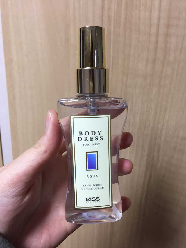키스뉴욕 바디드레스 아쿠아 리뷰 사진