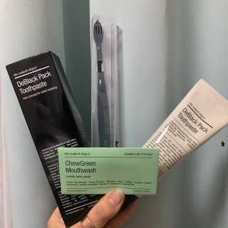 the naked object 디블랙팩치약 디블랙칫솔 세트 — 5점을 준 리뷰어가 2019년 12월 올린 사용 사진