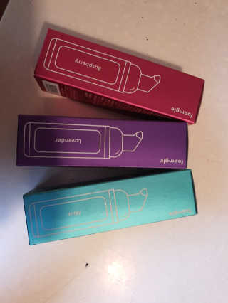 폼글 I foamgle [폼글] 거품가글 50ml 3종 - 민트, 라벤더, 라즈베리 — 5점을 준 리뷰어가 2019년 10월 올린 사용 사진