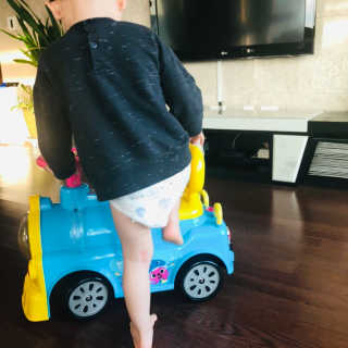 보솜이 액션핏 팬티형 — 5점을 준 리뷰어가 2019년 3월 올린 사용 사진