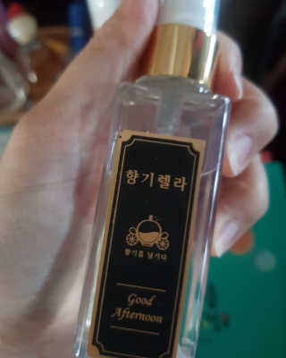 백화점 1층 향기, 향기렐라 니치섬유향수 — 3점을 준 리뷰어가 2019년 2월 올린 사용 사진