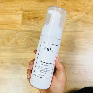 V.RET 브이렛 여성청결제 — 5점을 준 리뷰어가 2018년 7월 올린 사용 사진
