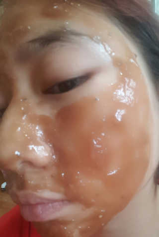 23years old 카카오 에너지 모델링 마스크 — 4.33점을 준 리뷰어가 2017년 4월 올린 사용 사진