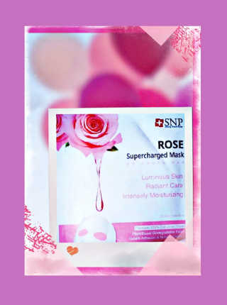 SNP Supercharged Mask_Rose Centifoli Flower — 5점을 준 리뷰어가 2018년 12월 올린 사용 사진