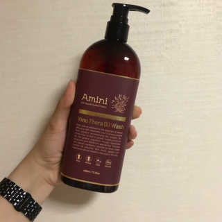 아미니 오일워시 시리즈 400ml（3종 중 1종 랜덤발송 — 5점을 준 리뷰어가 2019년 8월 올린 사용 사진