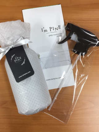 아임파인 편백수원액 피톤치드 스프레이 500ml — 5점을 준 리뷰어가 2018년 12월 올린 사용 사진