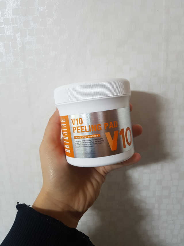 V10 필링패드 리뷰 사진