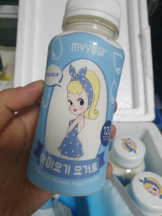 마이요기 요거트 — 5점을 준 리뷰어가 2019년 7월 올린 사용 사진