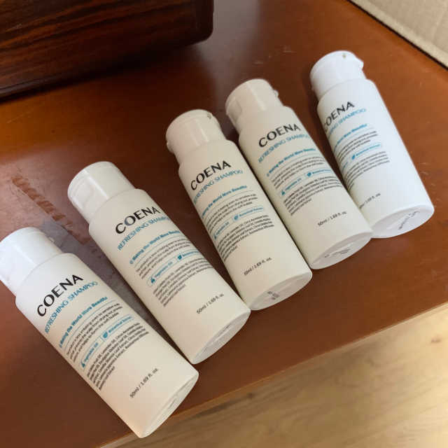 자연유래 식물성 코에나 샴푸 50ml 리뷰 사진