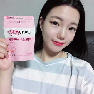락토조이 구미젤리 복숭아맛 — 5점을 준 리뷰어가 2019년 6월 올린 사용 사진
