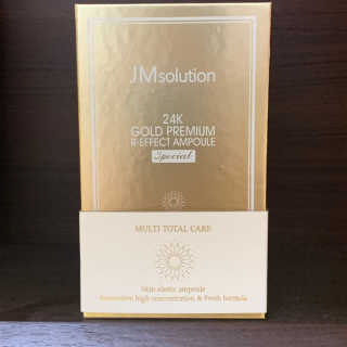 JM솔루션 24K 골드 프리미엄 알 이펙트 앰플 스페셜 — 5점을 준 리뷰어가 2018년 12월 올린 사용 사진