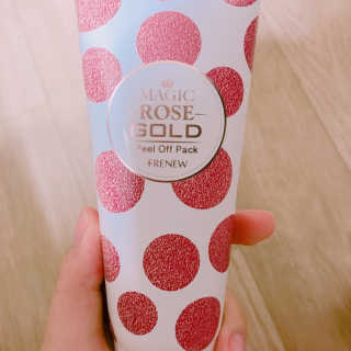 프레뉴 매직 24K골드, 로즈골드 필오프팩 세트 — 5점을 준 리뷰어가 2019년 2월 올린 사용 사진