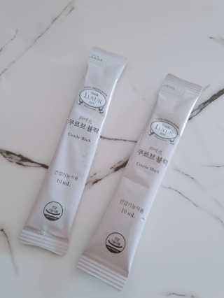 [하우투잇] 뤼에르 쿠르브 블랙 10ml x 30포 총 300ml — 4점을 준 리뷰어가 2020년 3월 올린 사용 사진