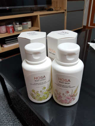 HOSA BODY WASH+BODY LOTION — 5점을 준 리뷰어가 2018년 3월 올린 사용 사진